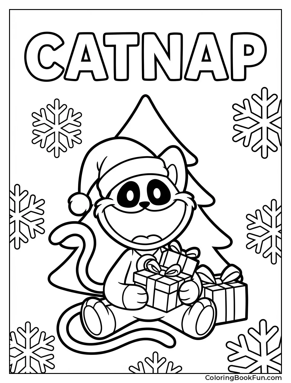 Christmas CatNap with Gifts