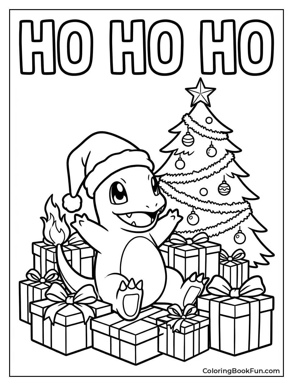 Christmas Charmander Santa Hat
