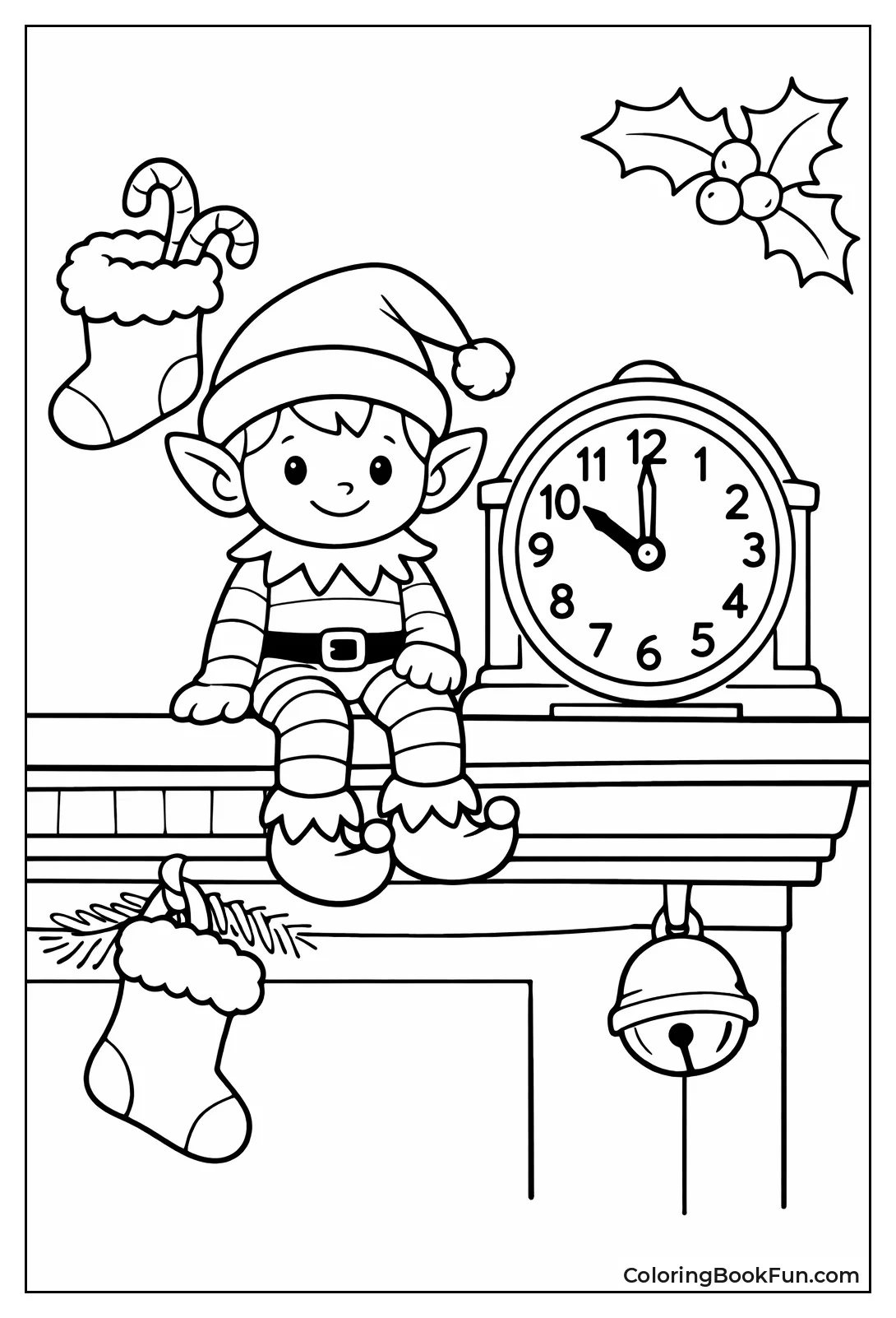 Mischievous Elf on Shelf