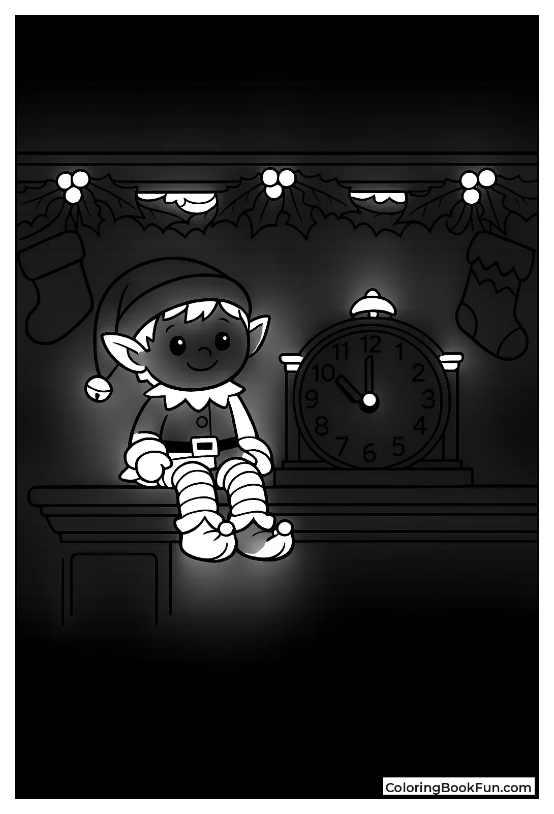 Mischievous Elf on Shelf