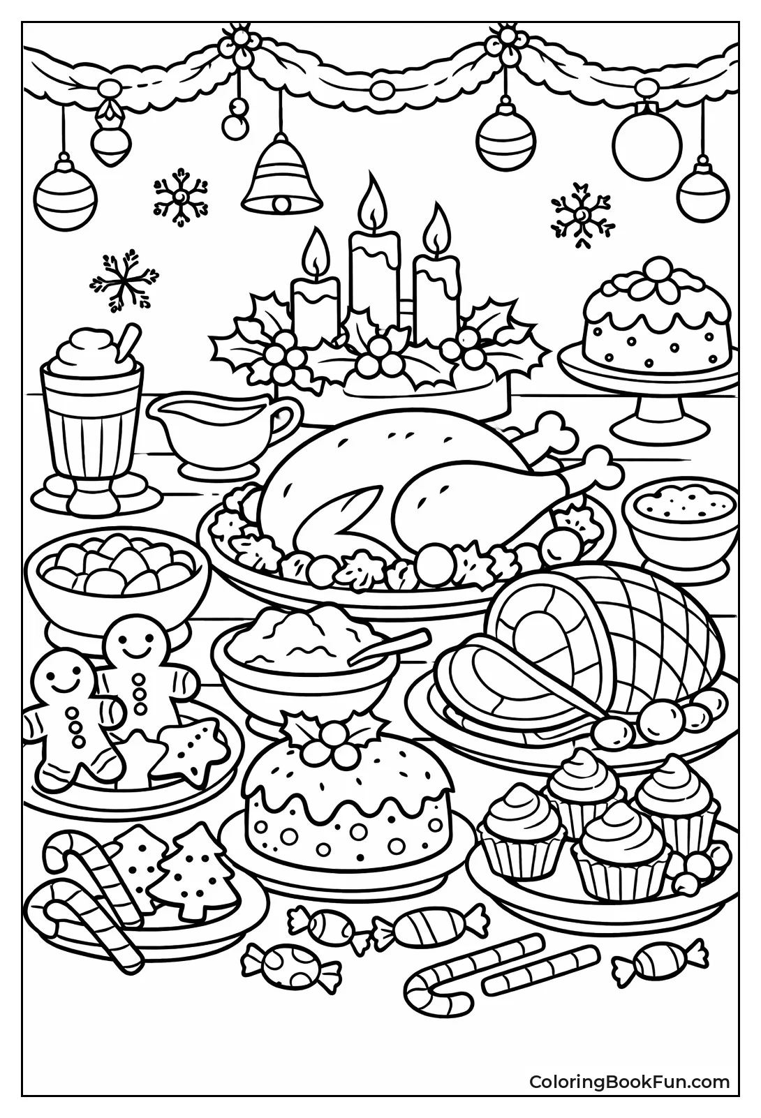 Christmas Feast Table