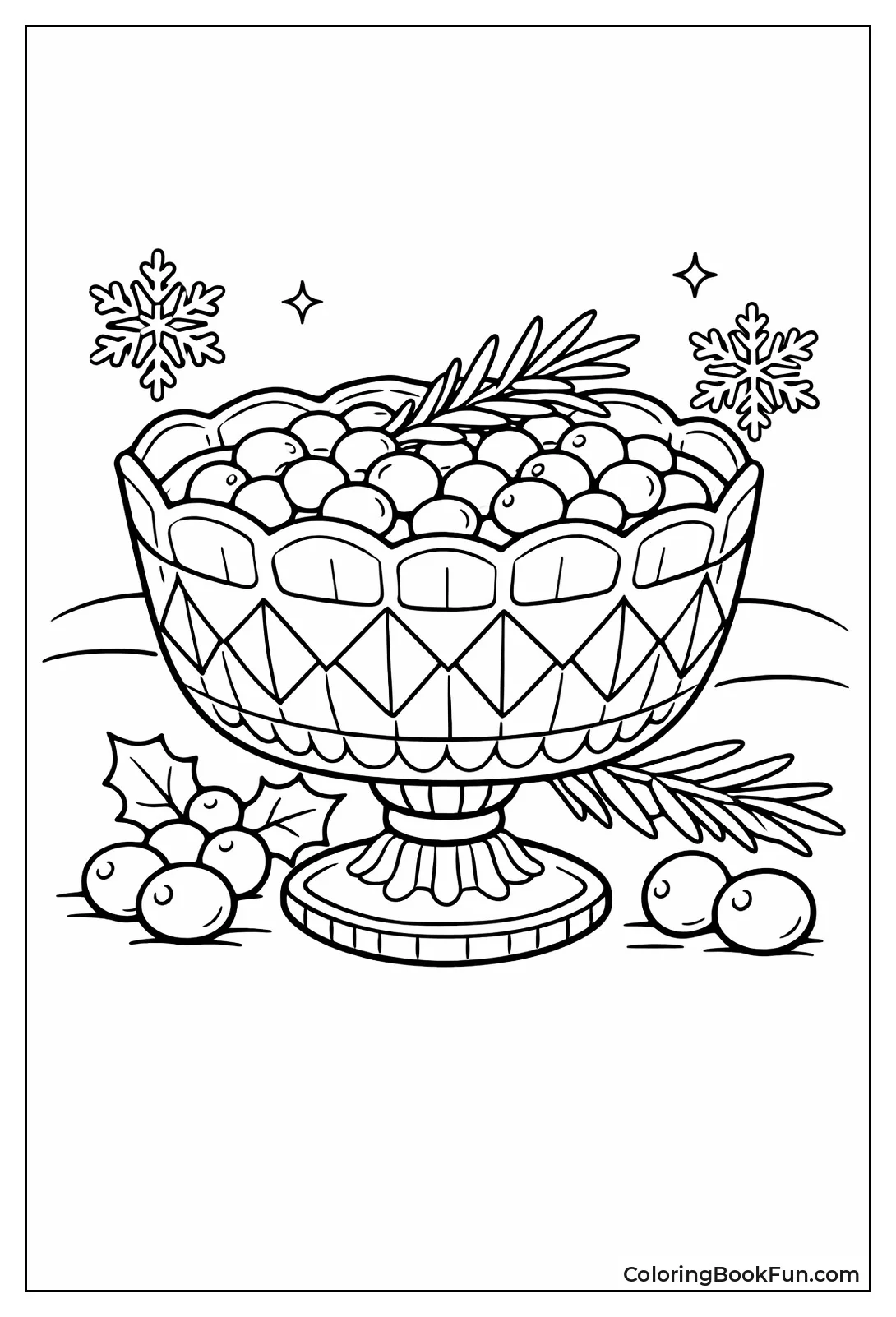 Cranberry Sauce Dish