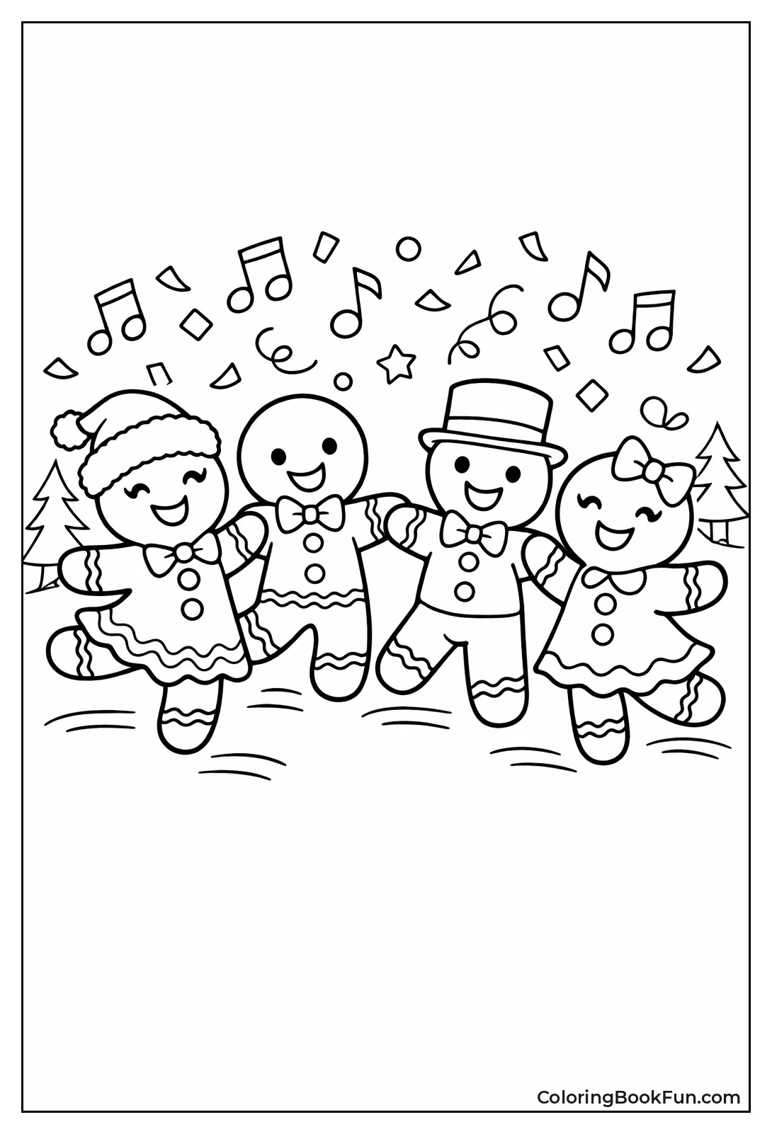 Dancing Gingerbread Party