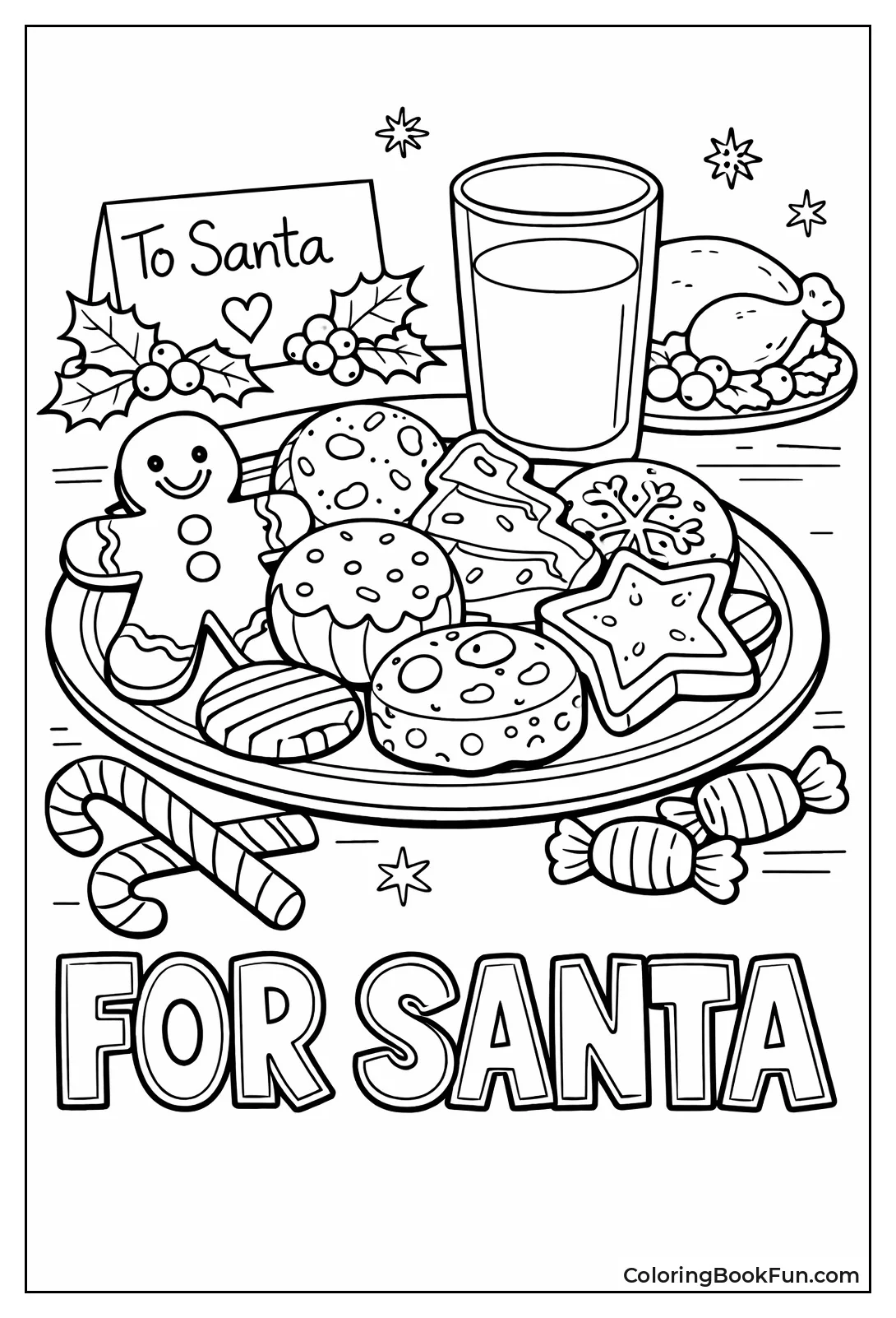 Santa's Milk Cookies