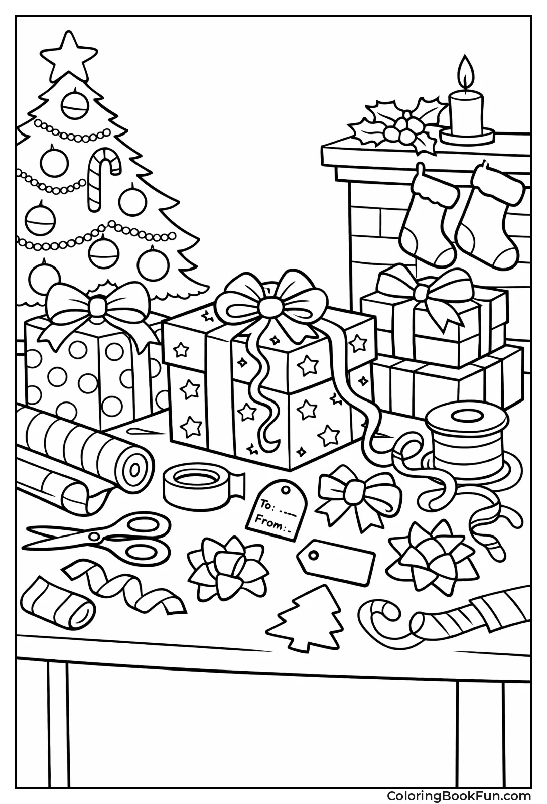 Table Covers Wrapping Paper