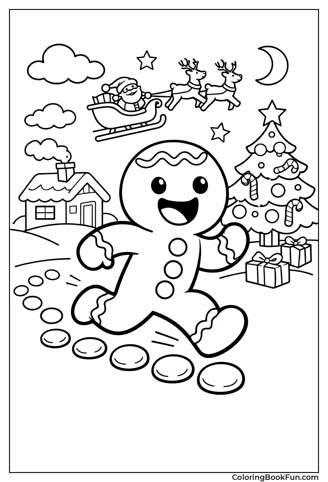 Gingerbread Man Runs Fast