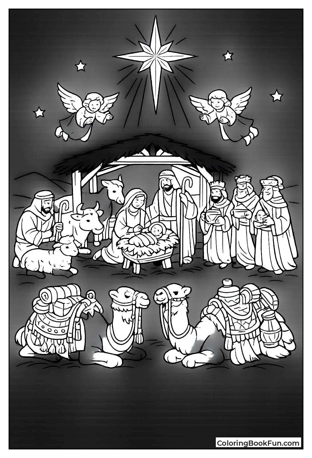 Camels under Bright Star