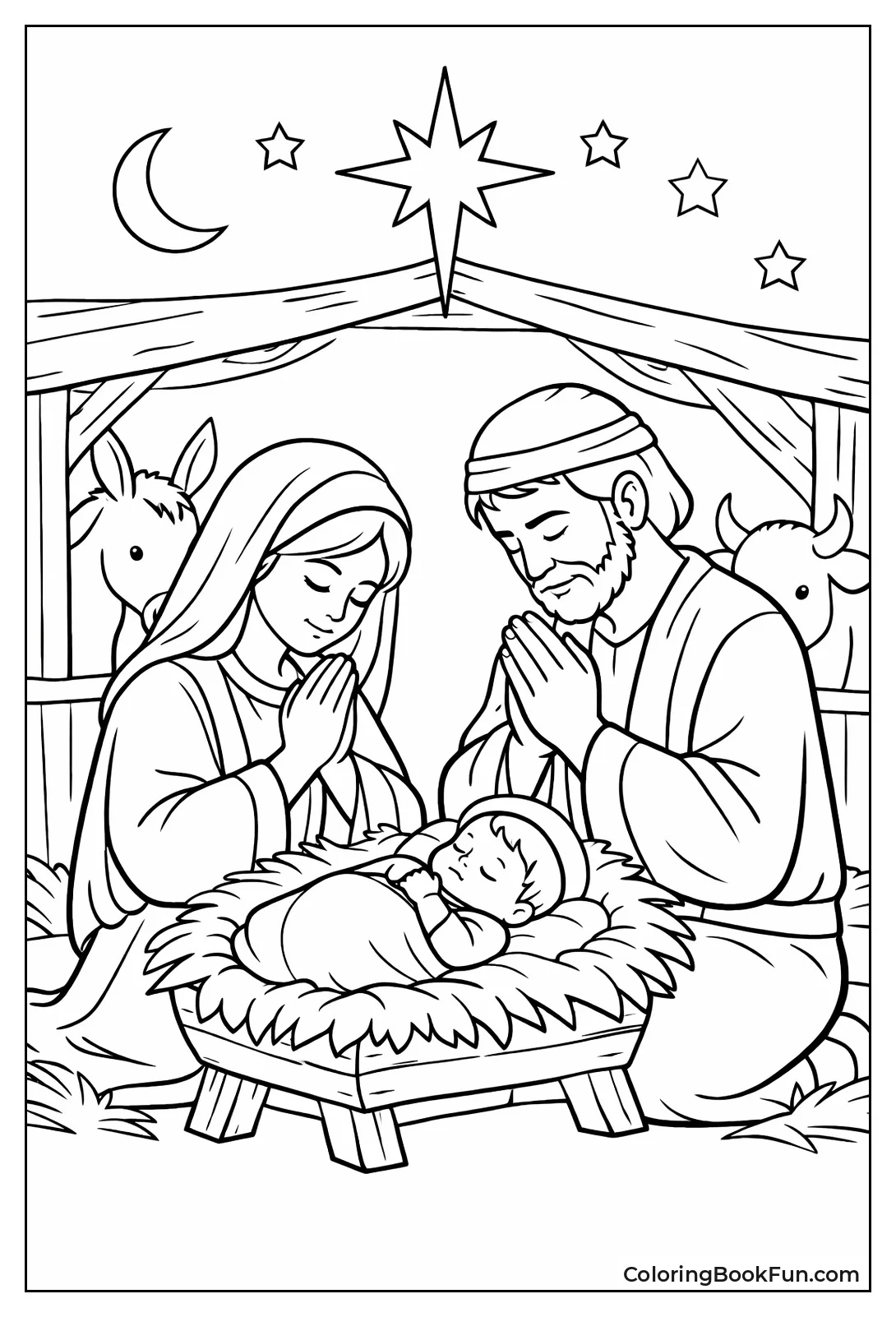 Holy Family Prays