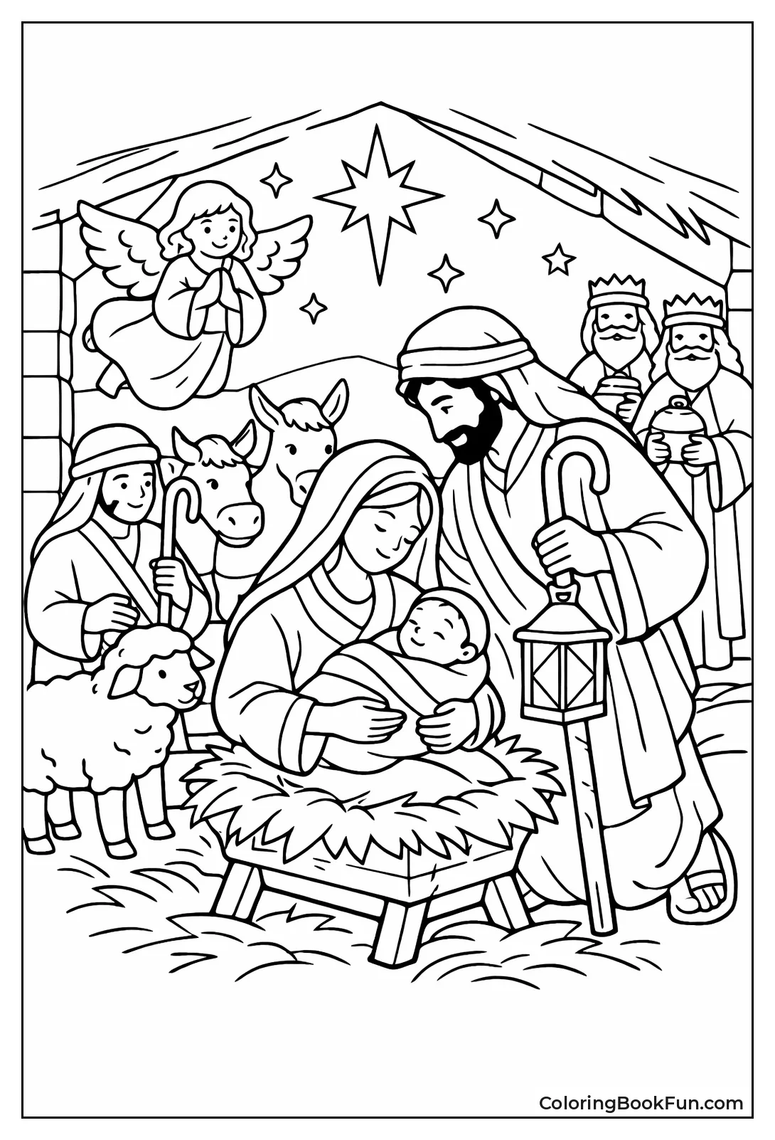 Joseph Guards with Lantern