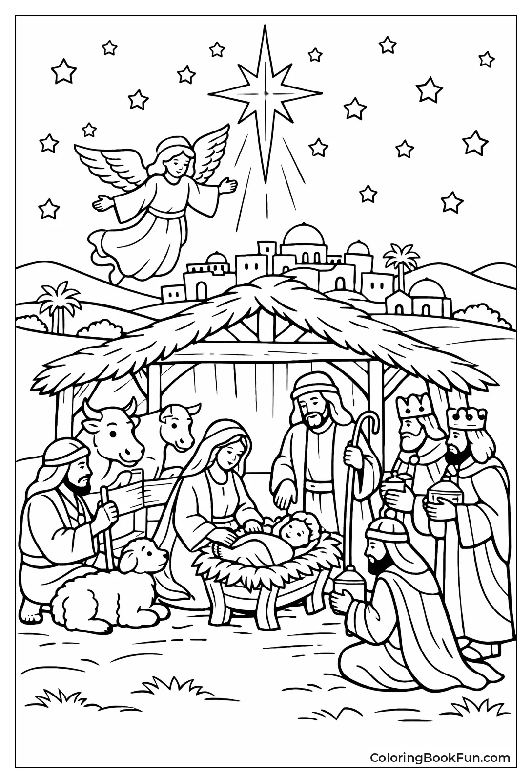 Sleeping Bethlehem Village