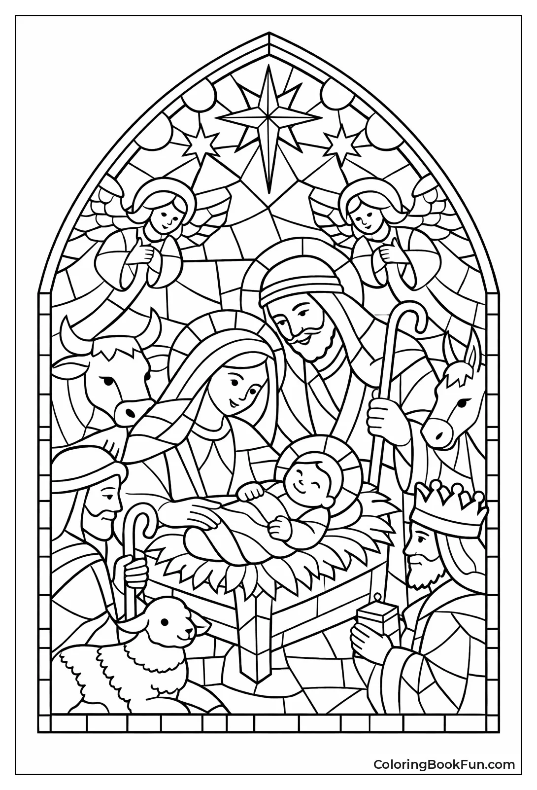 Stained Glass Family