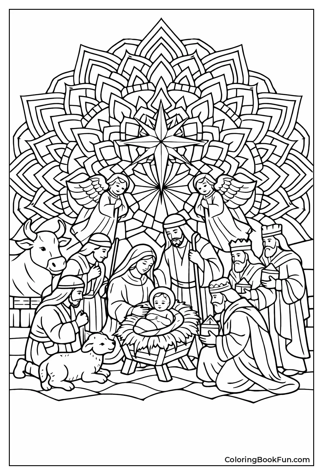 Star Bethlehem Mandala