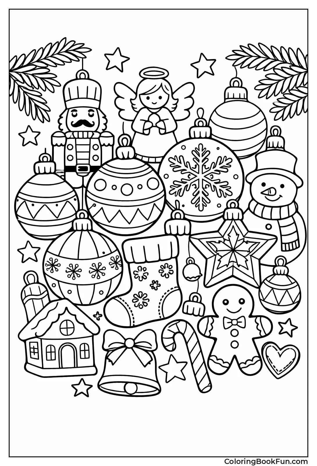 Assorted Festive Ornament Shapes