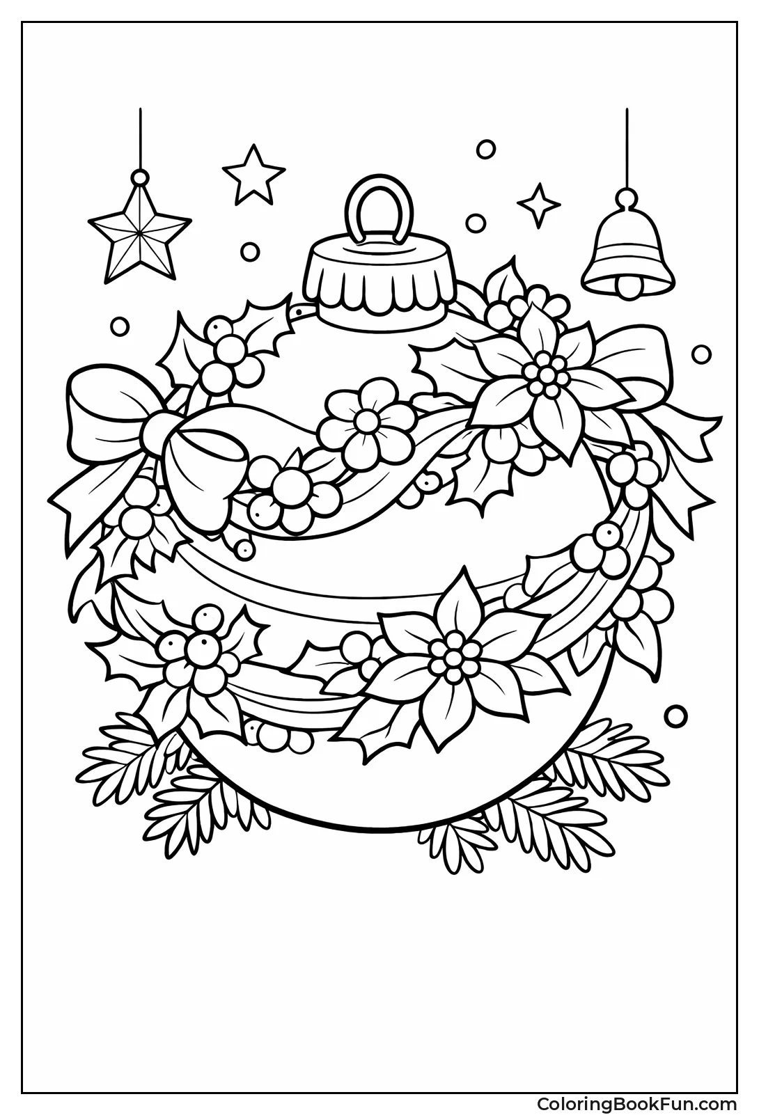 Bauble Wrapped in Garland