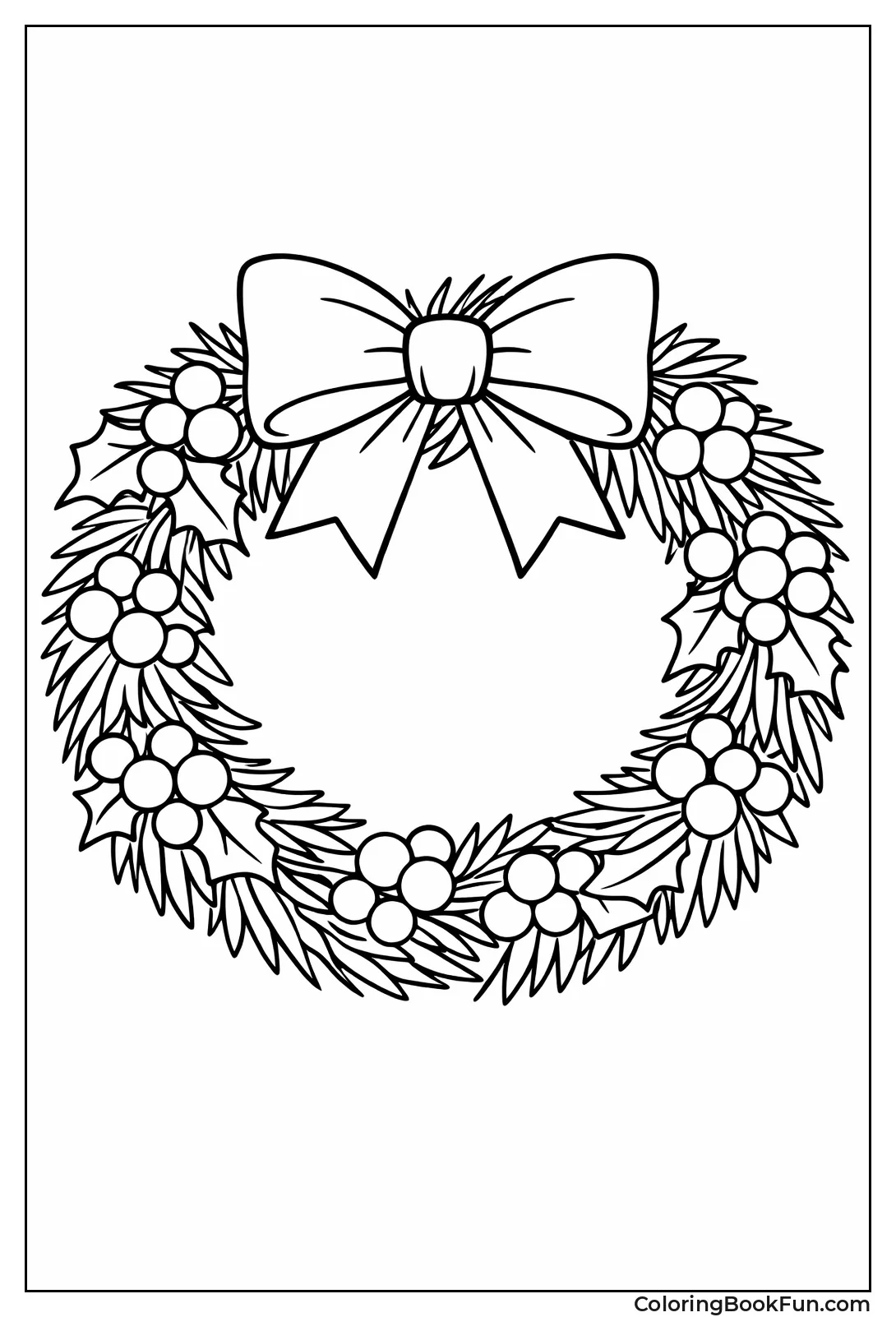 Mini Wreath with Bow