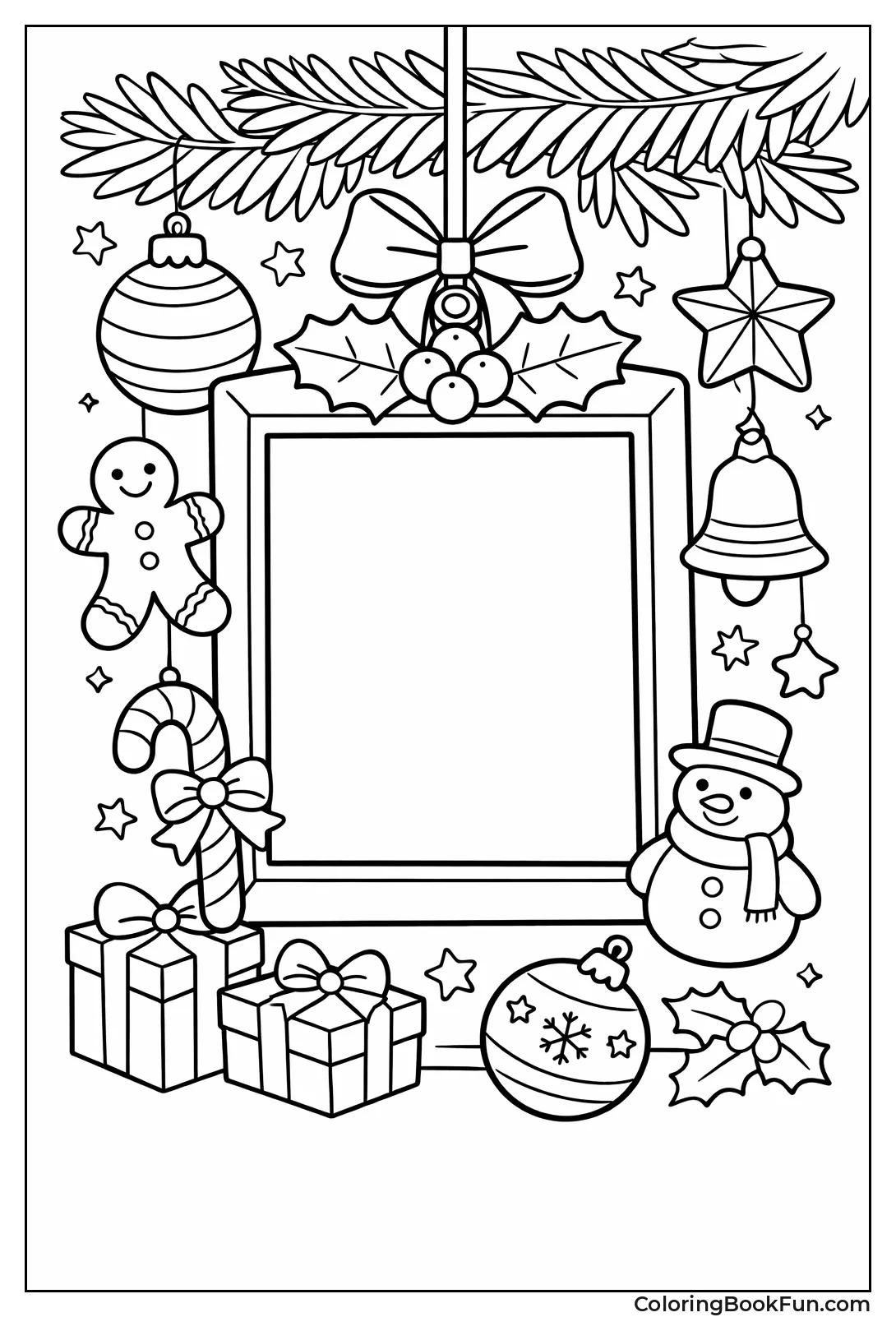 Blank Frame for Portrait