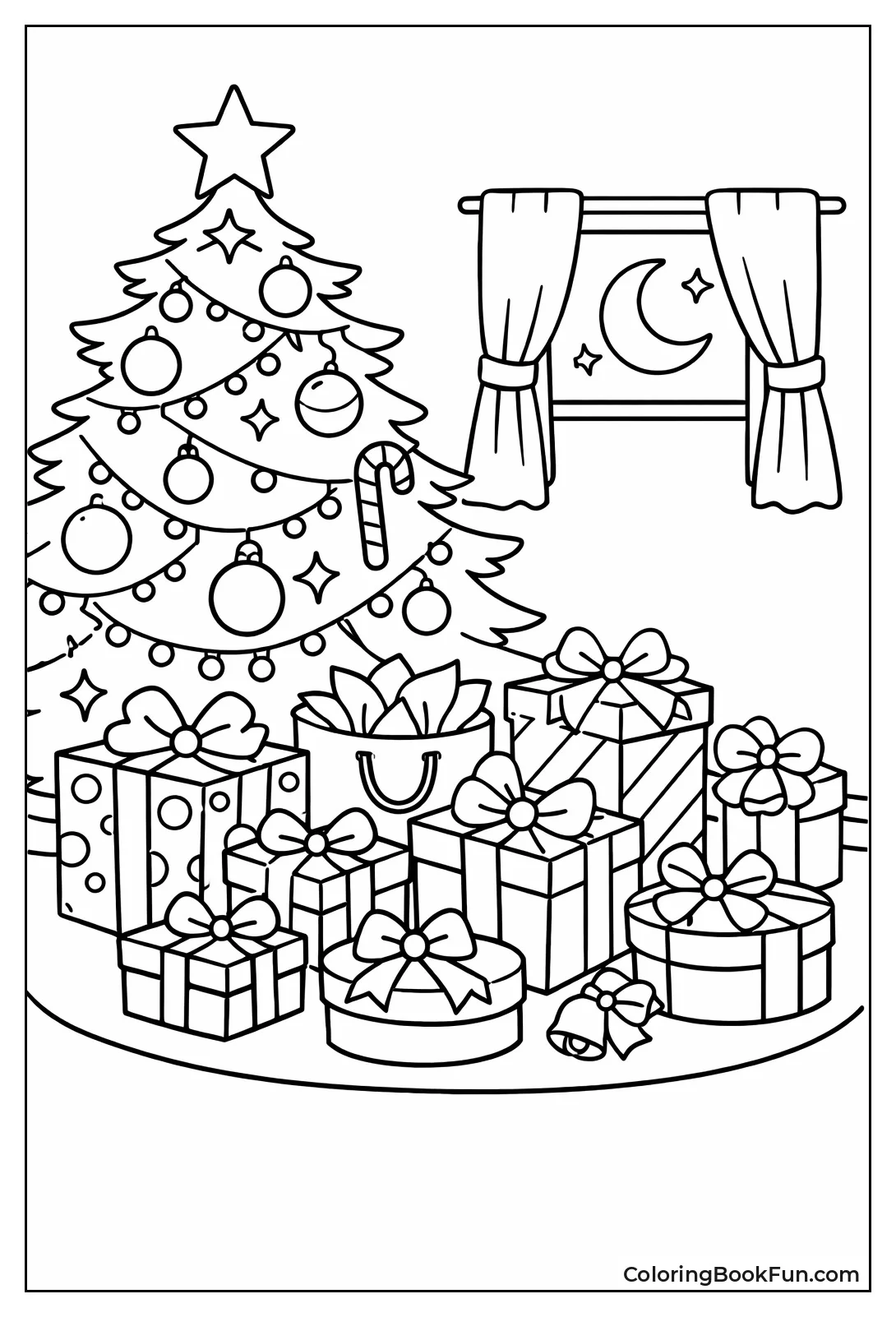 Sparkly Tree Light Presents