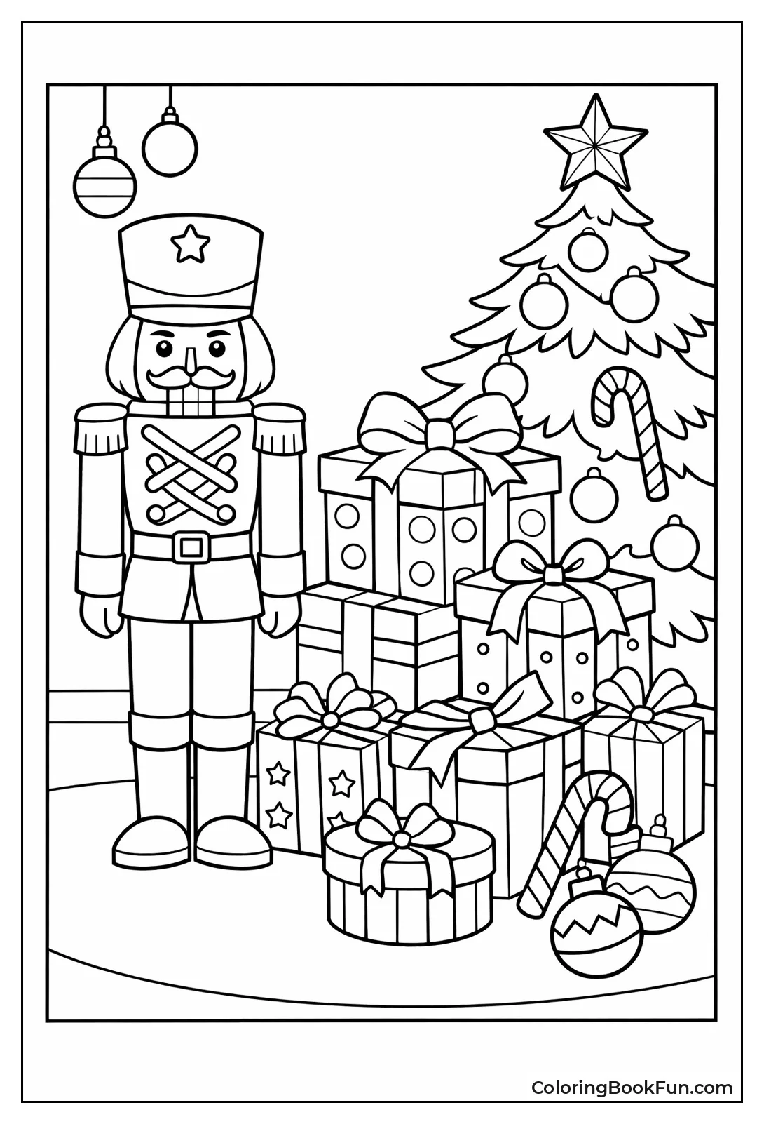 Nutcracker Guards Precious Gifts