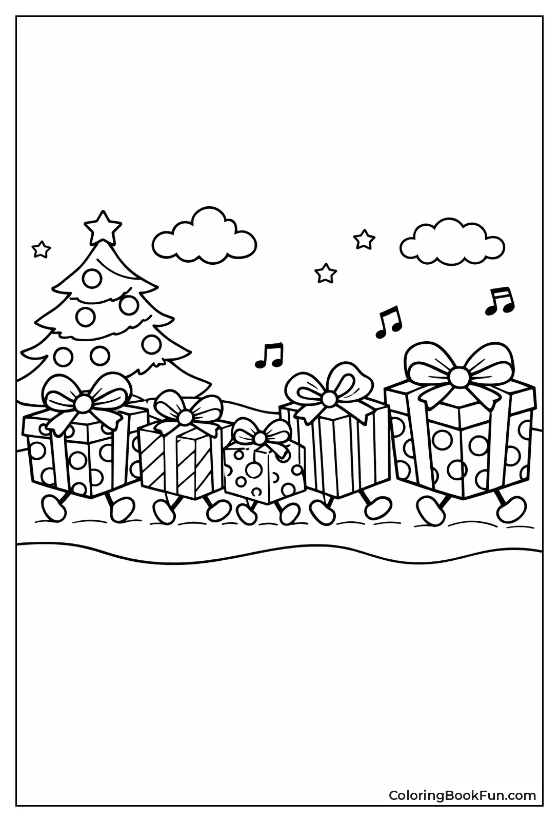 Polka Dot Gift Parade