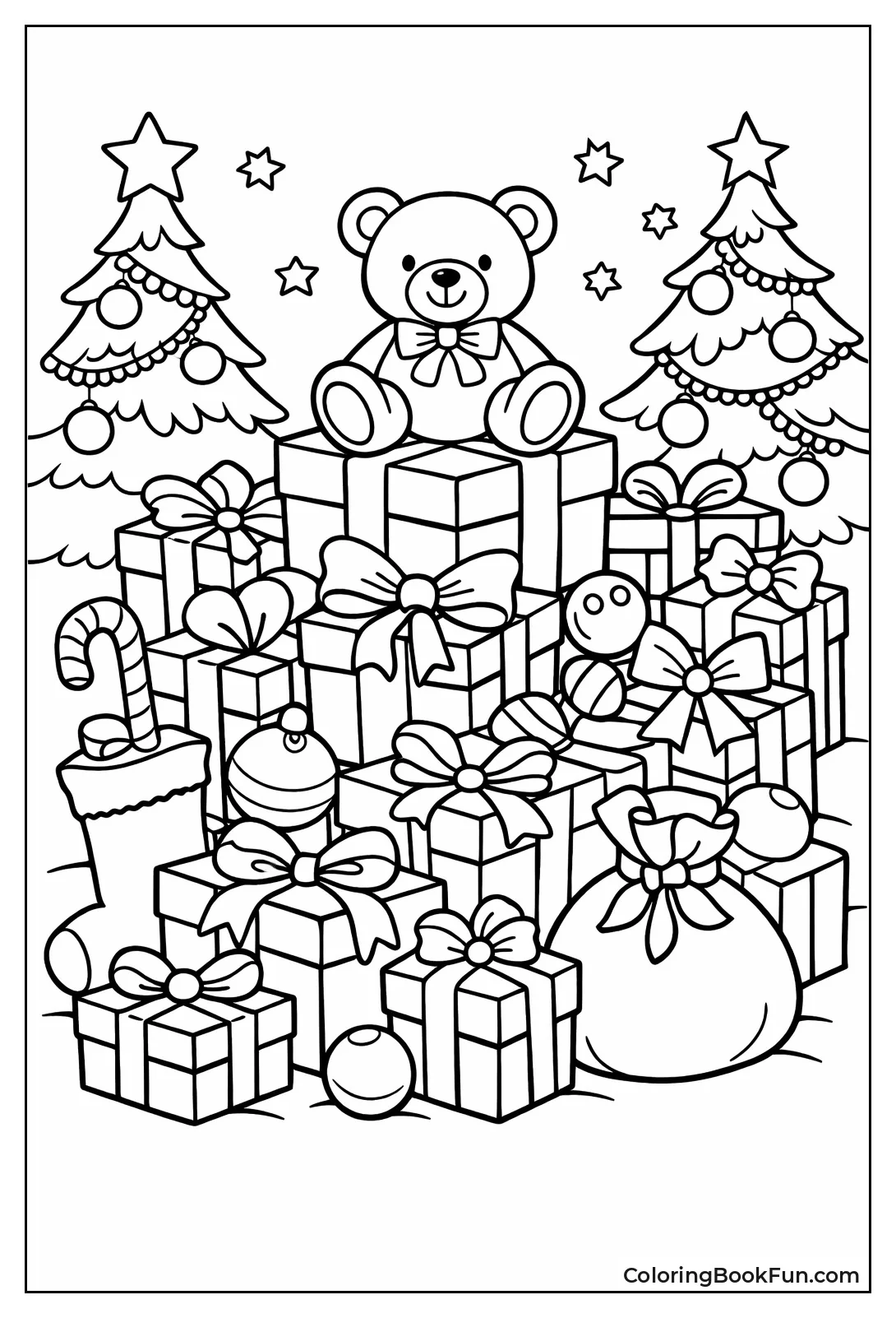 Teddy Tops Gift Pile