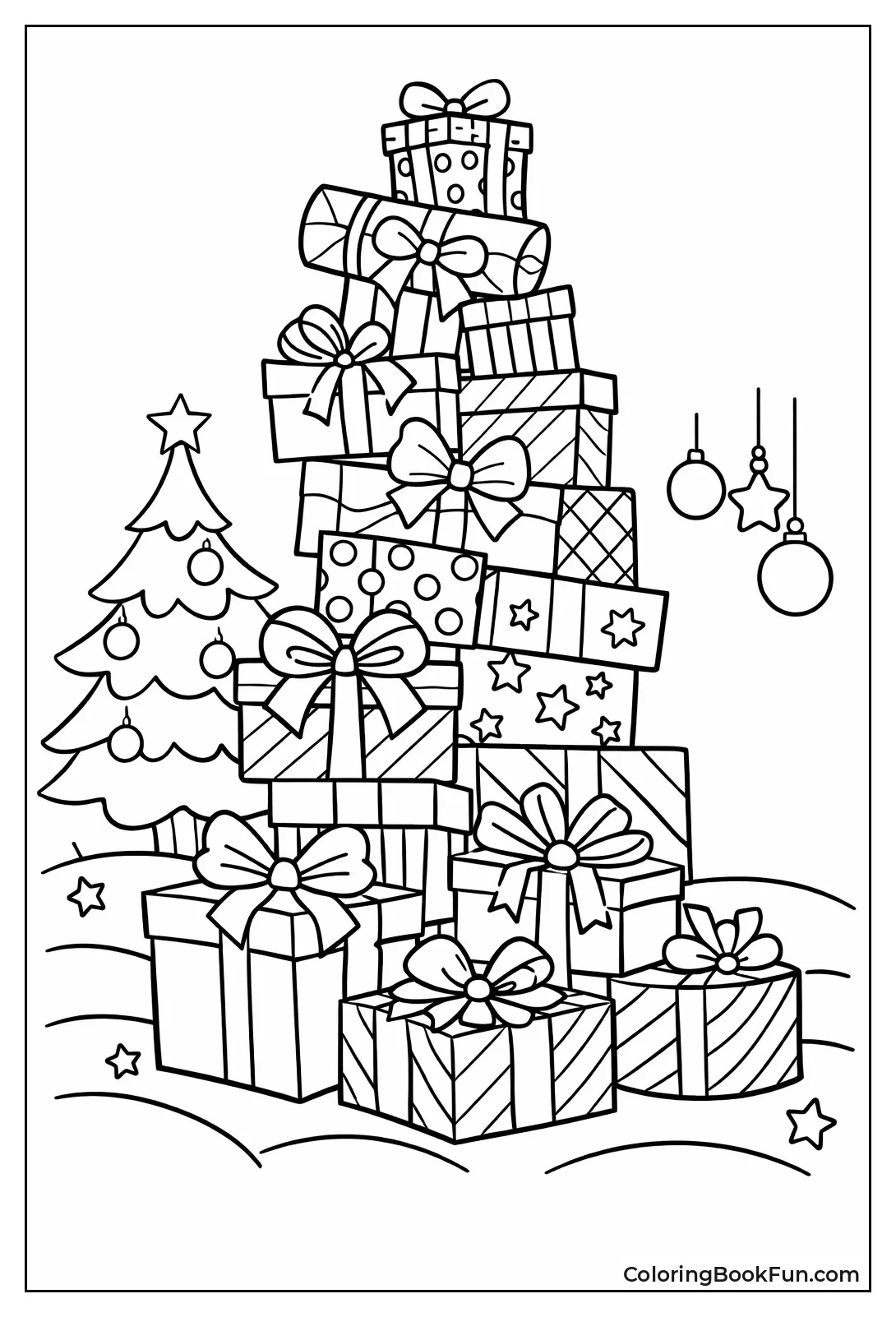 Teetering Tower of Gifts