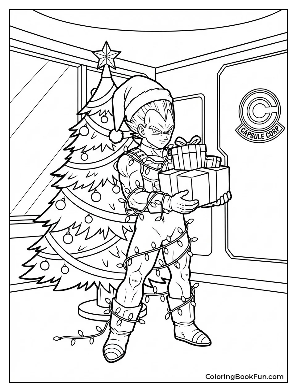 Christmas Prince Vegeta