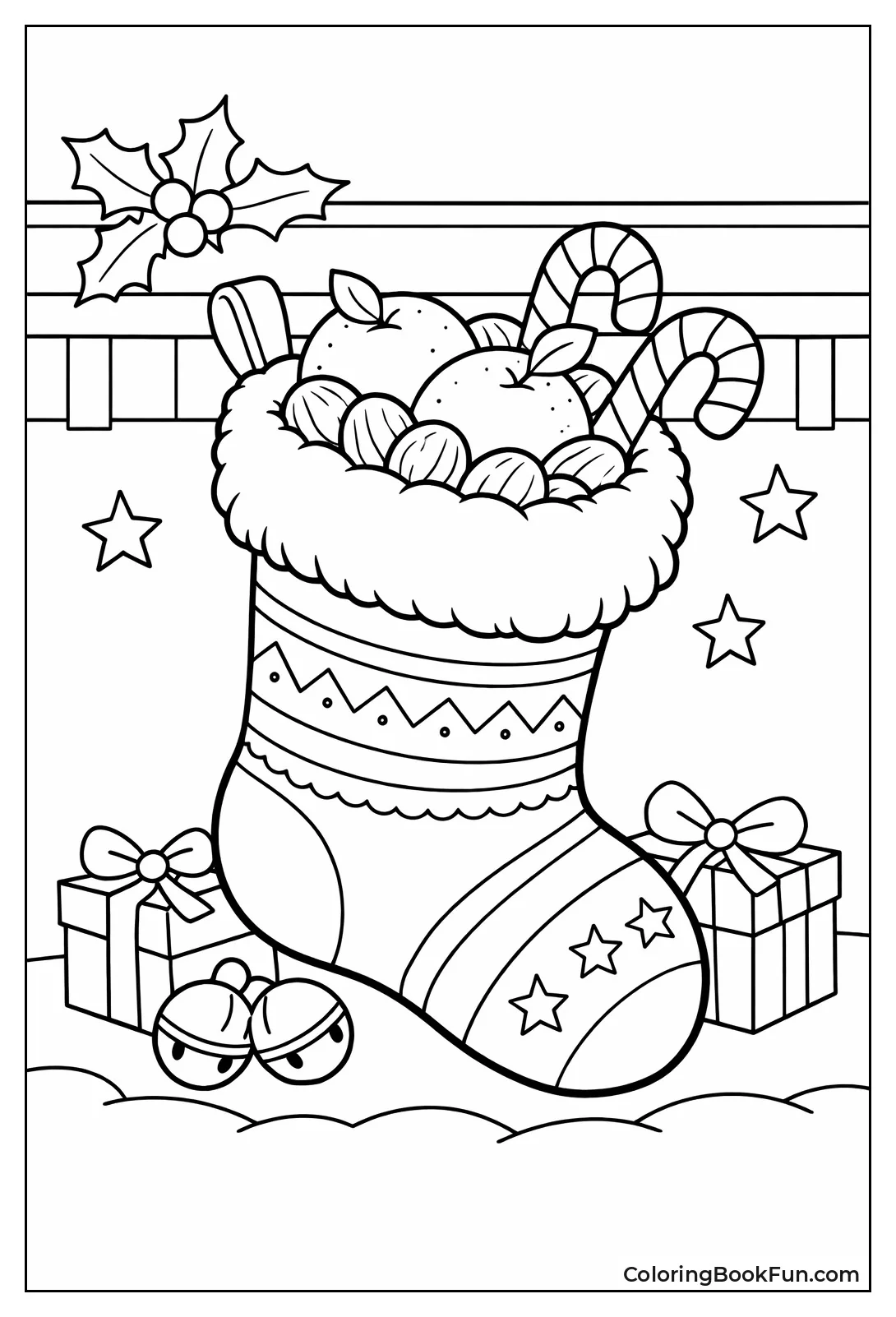 Fruits and Nuts Stocking