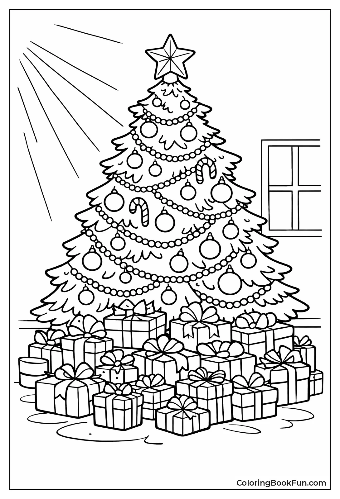 Morning Sun on Gift Tree