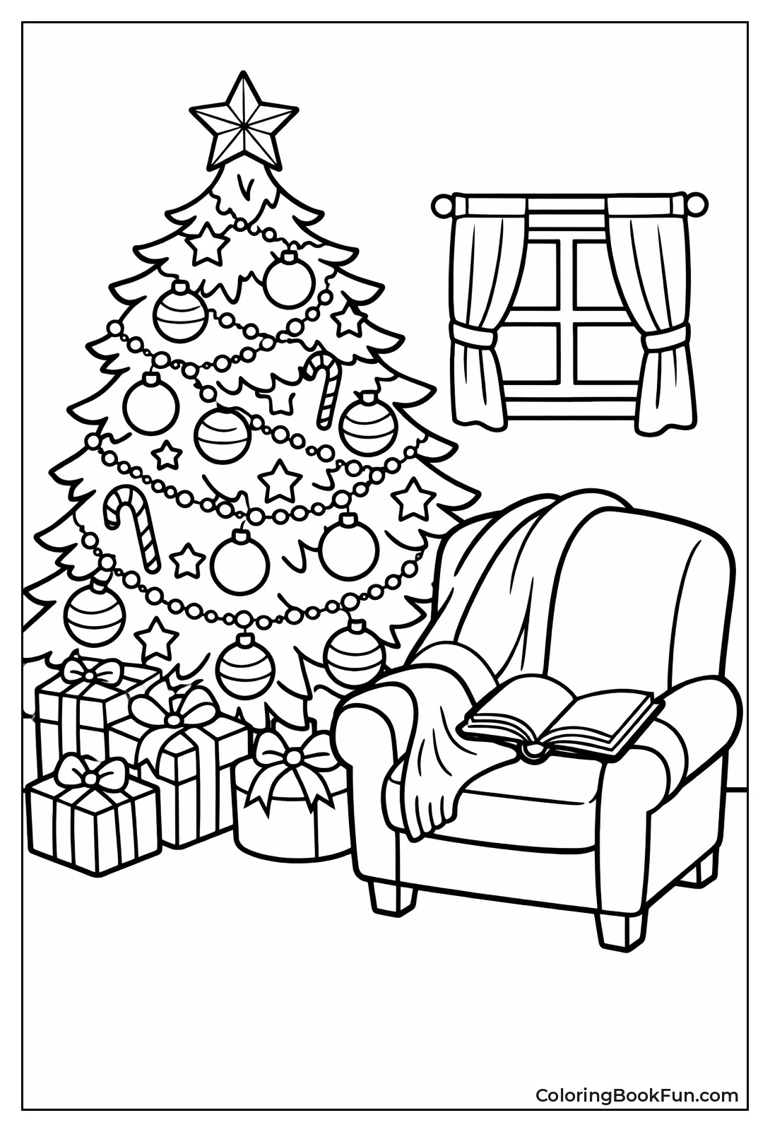 Reading Nook by Tree