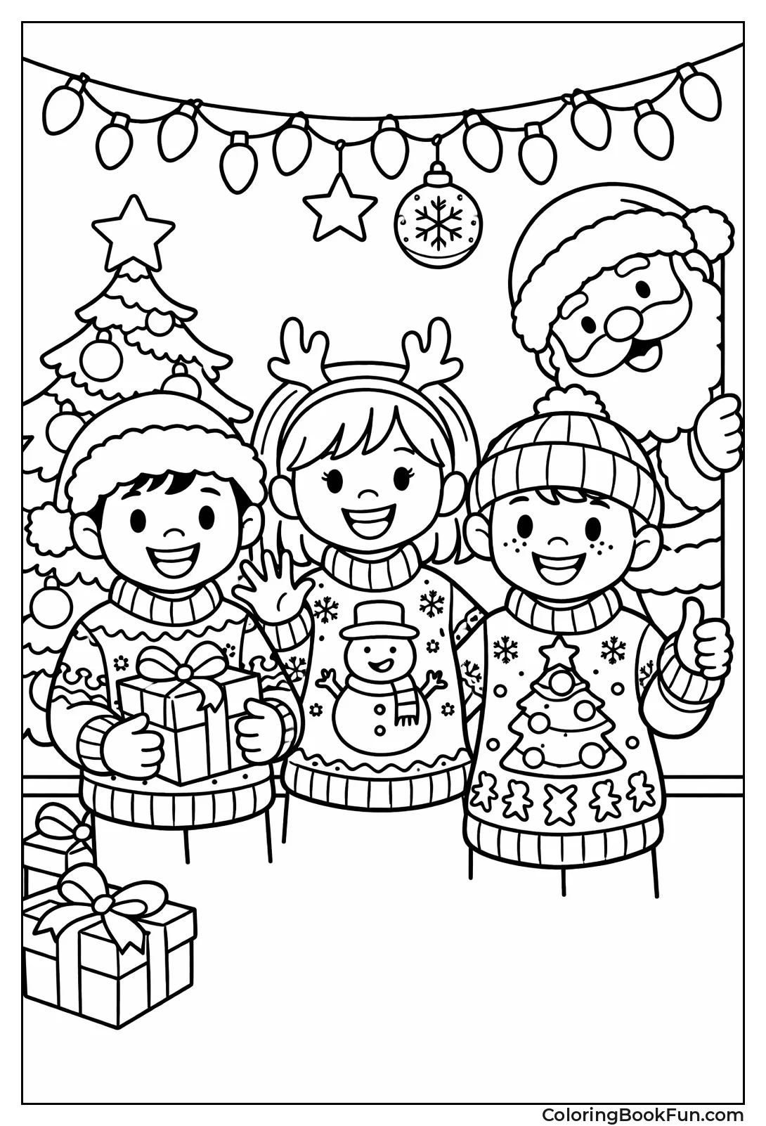 Kids Wear Ugly Sweaters