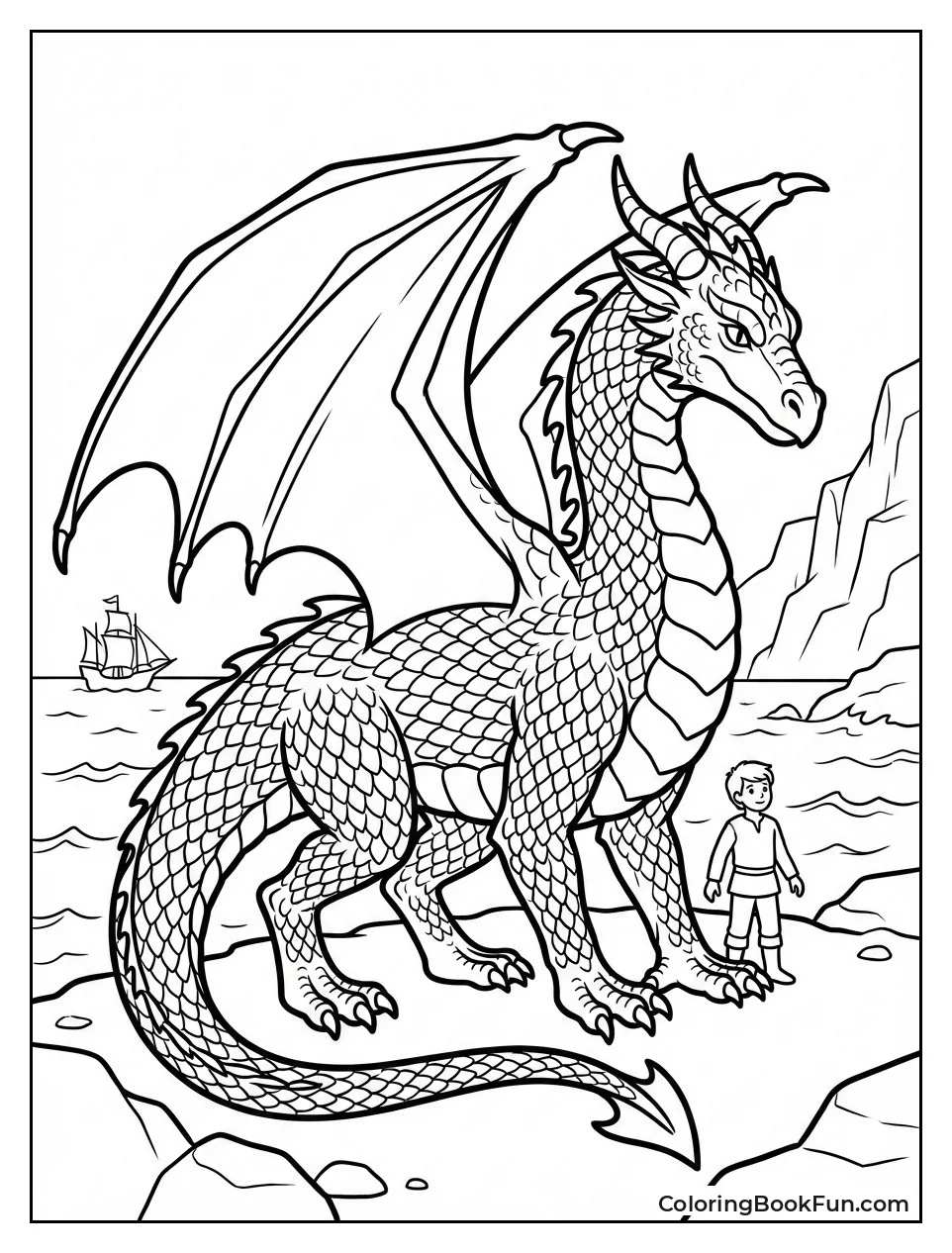 Eustace as Sea Dragon