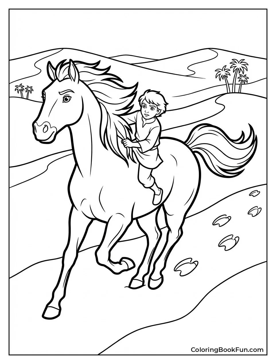 Bree Gallops with Shasta