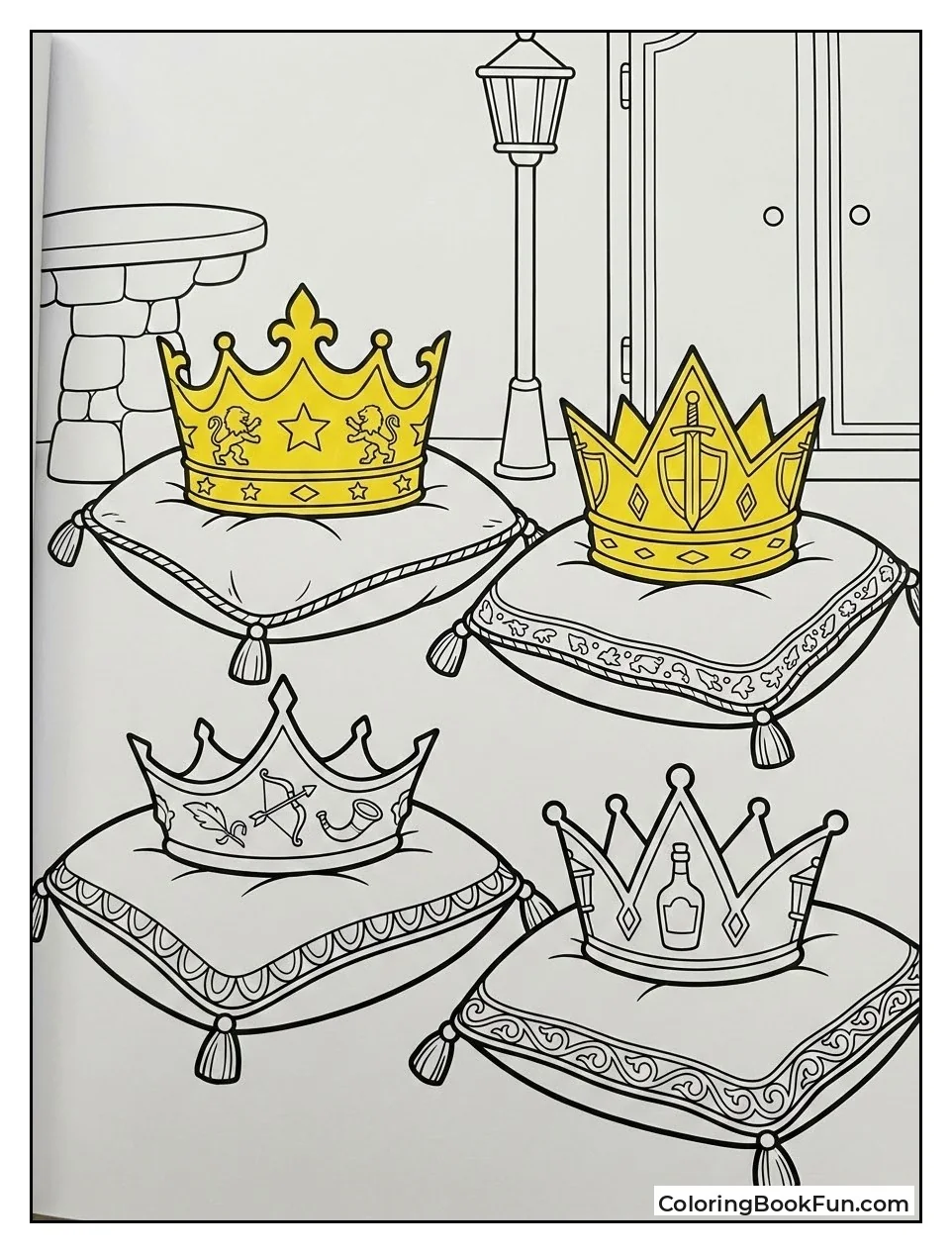 Four Royal Crowns