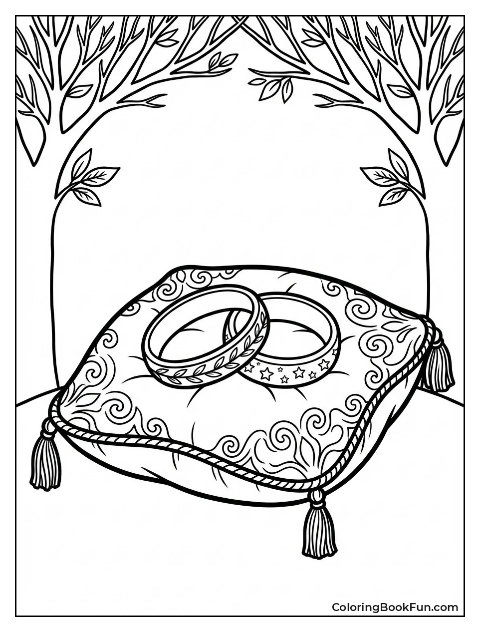 Magician's Yellow Green Rings