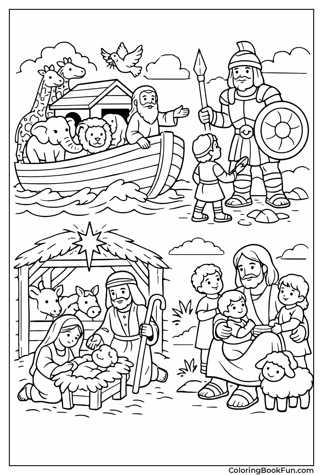 Church Bible Event Scenes