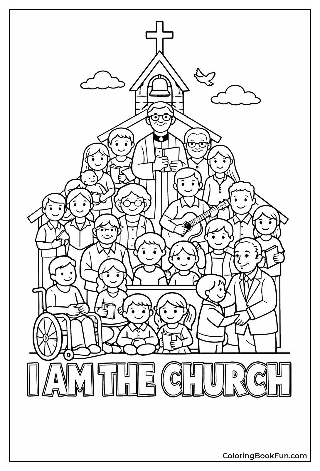 People Build Church Body