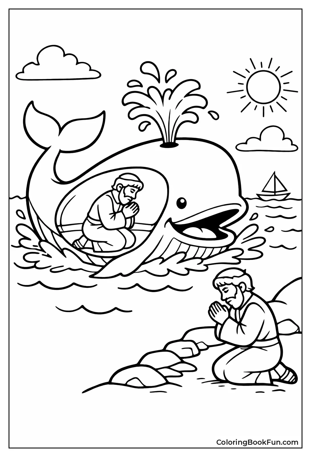 Jonah near Big Whale