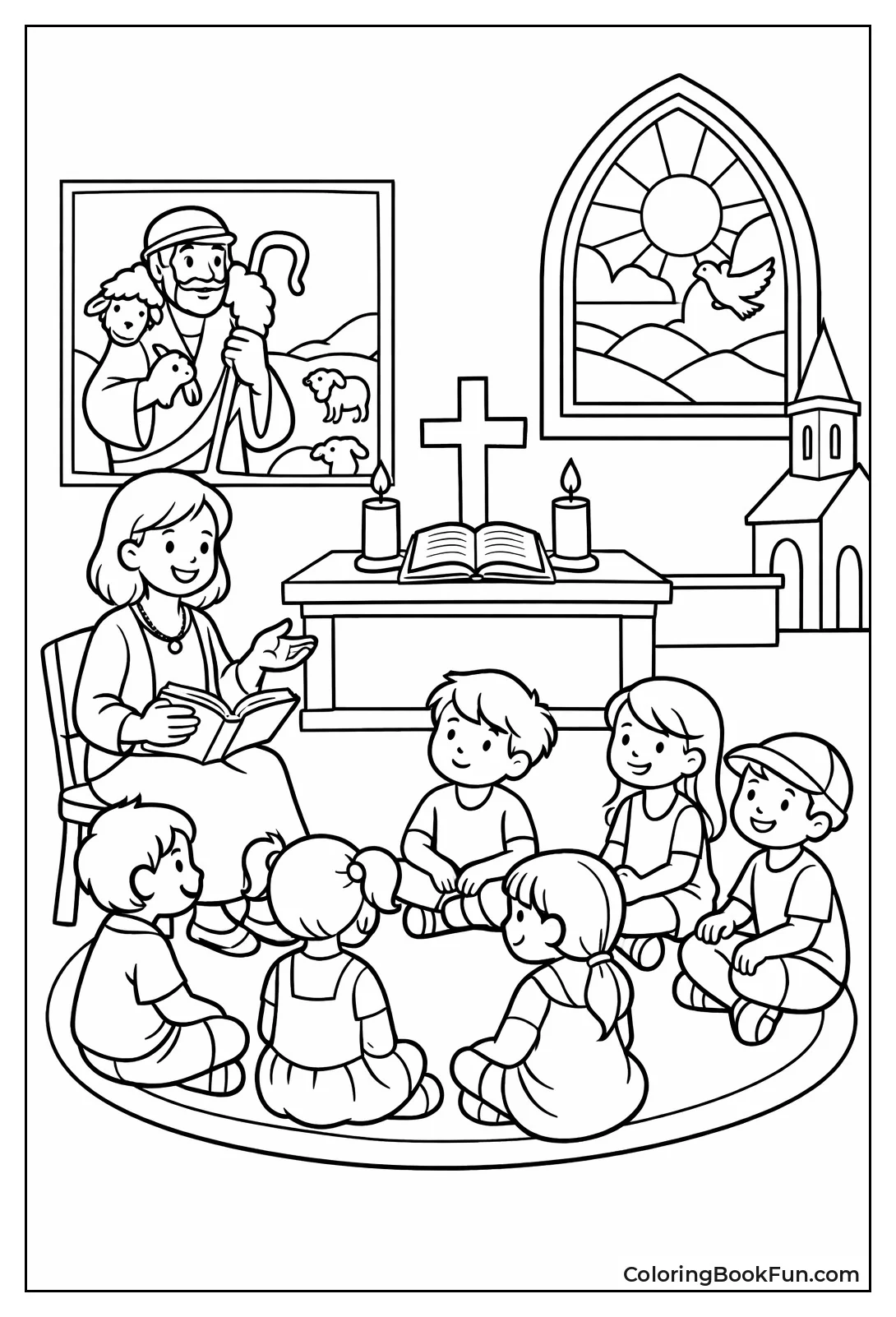 Teacher Tells Parable Story