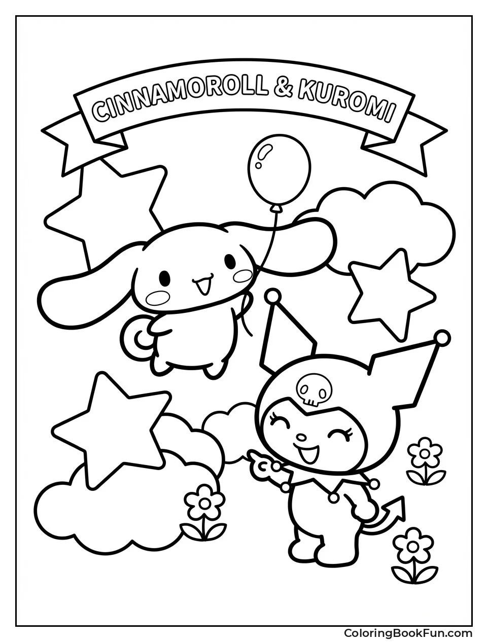 Cinnamoroll and Kuromi Duo