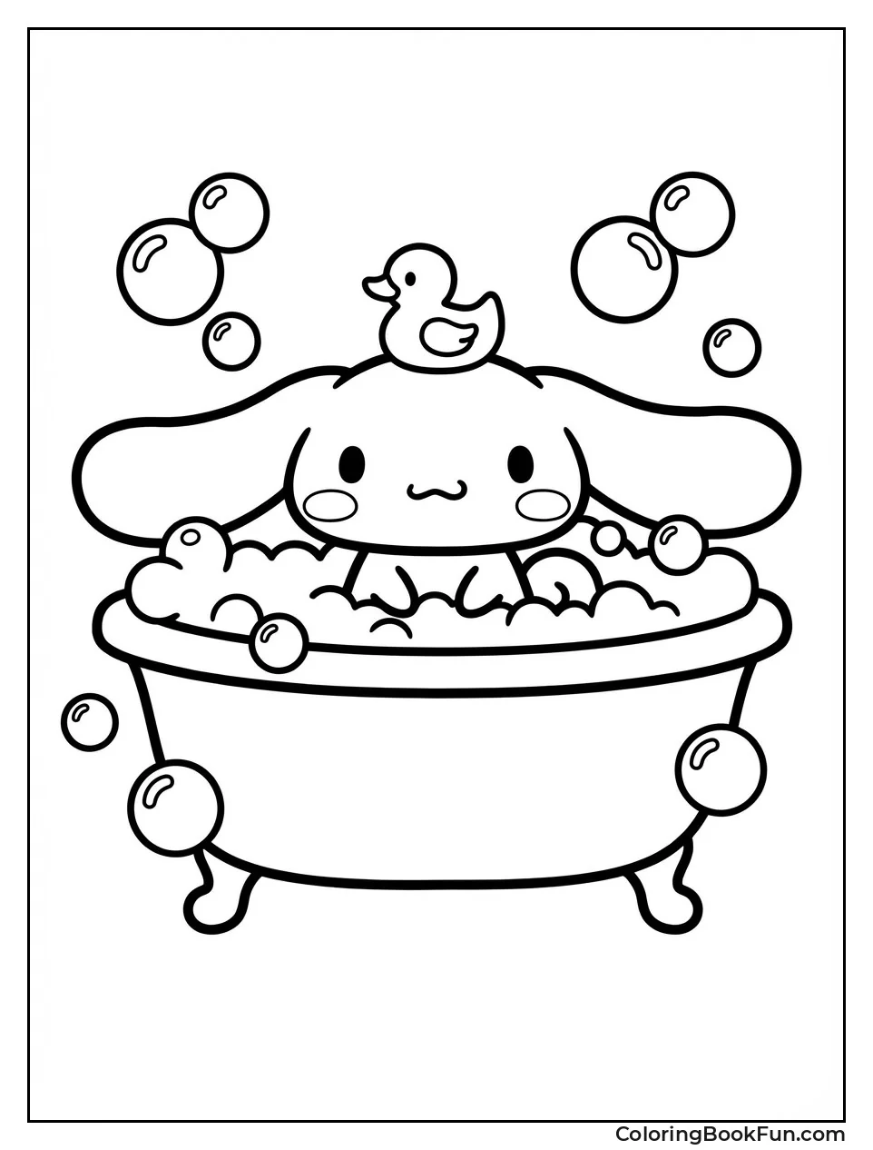 Bubble Bath with Ducky