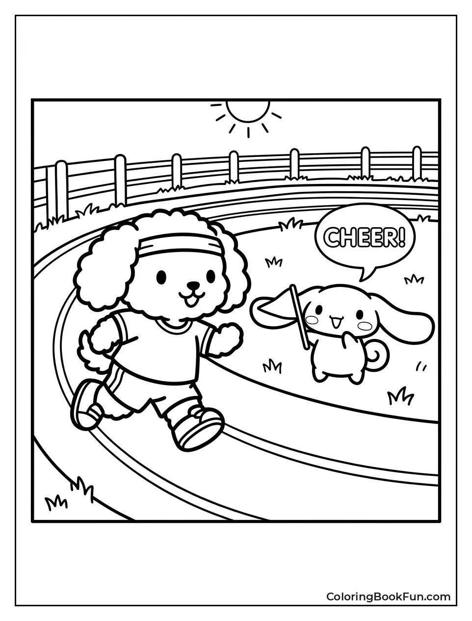 Chiffon Running Sports Day