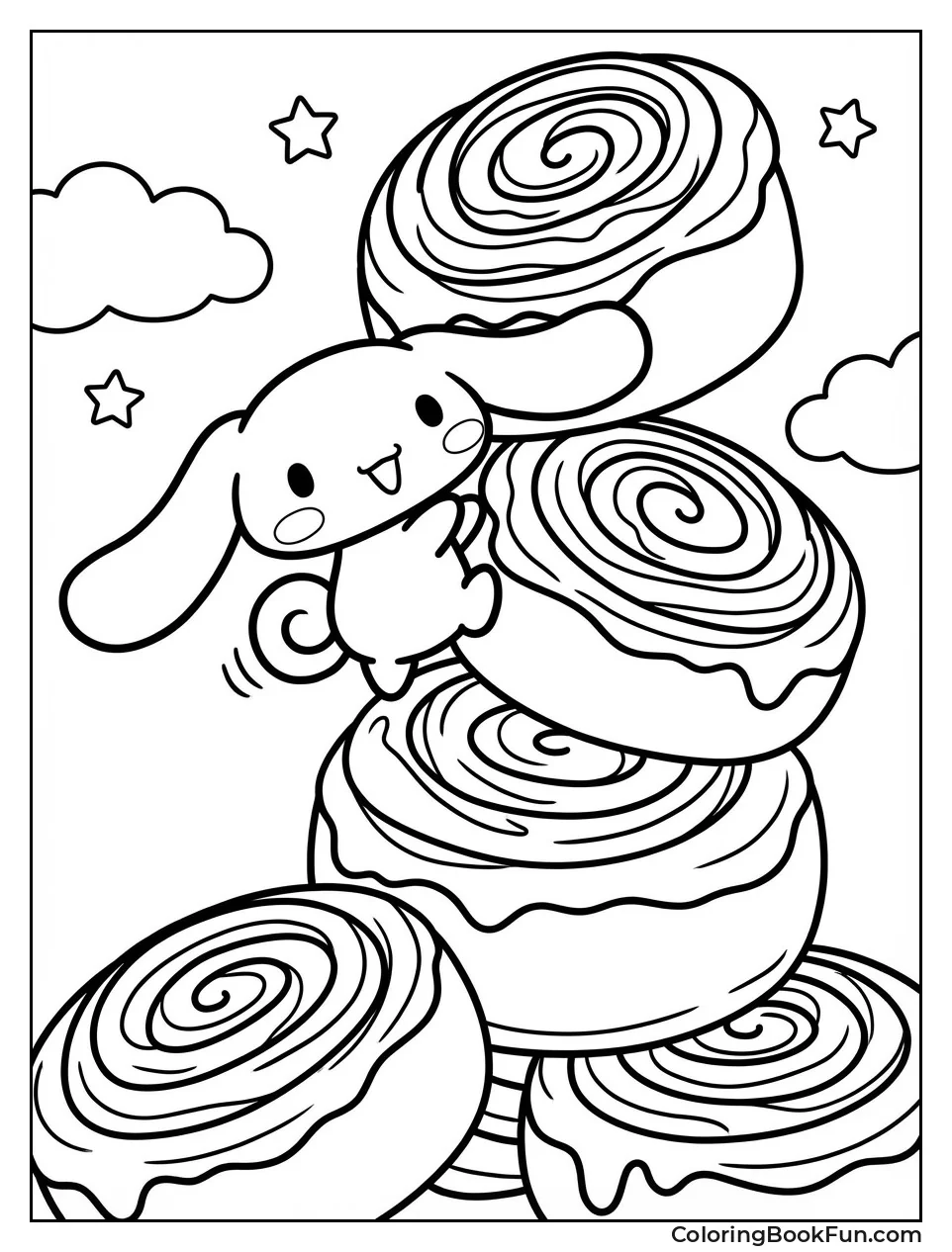 Climbing Cinnamon Roll Tower