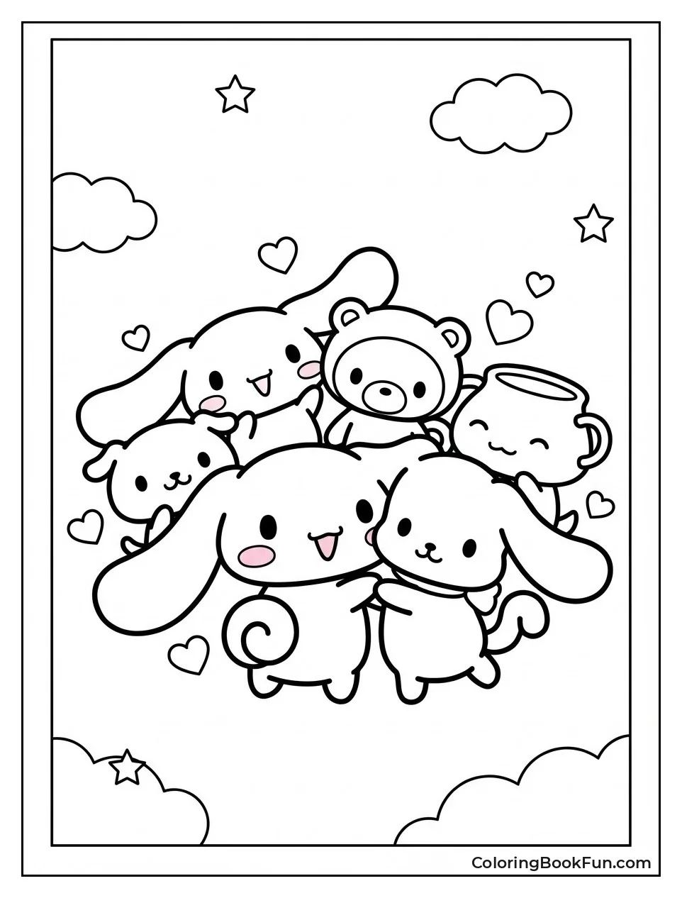 Friends Hugging in Circle