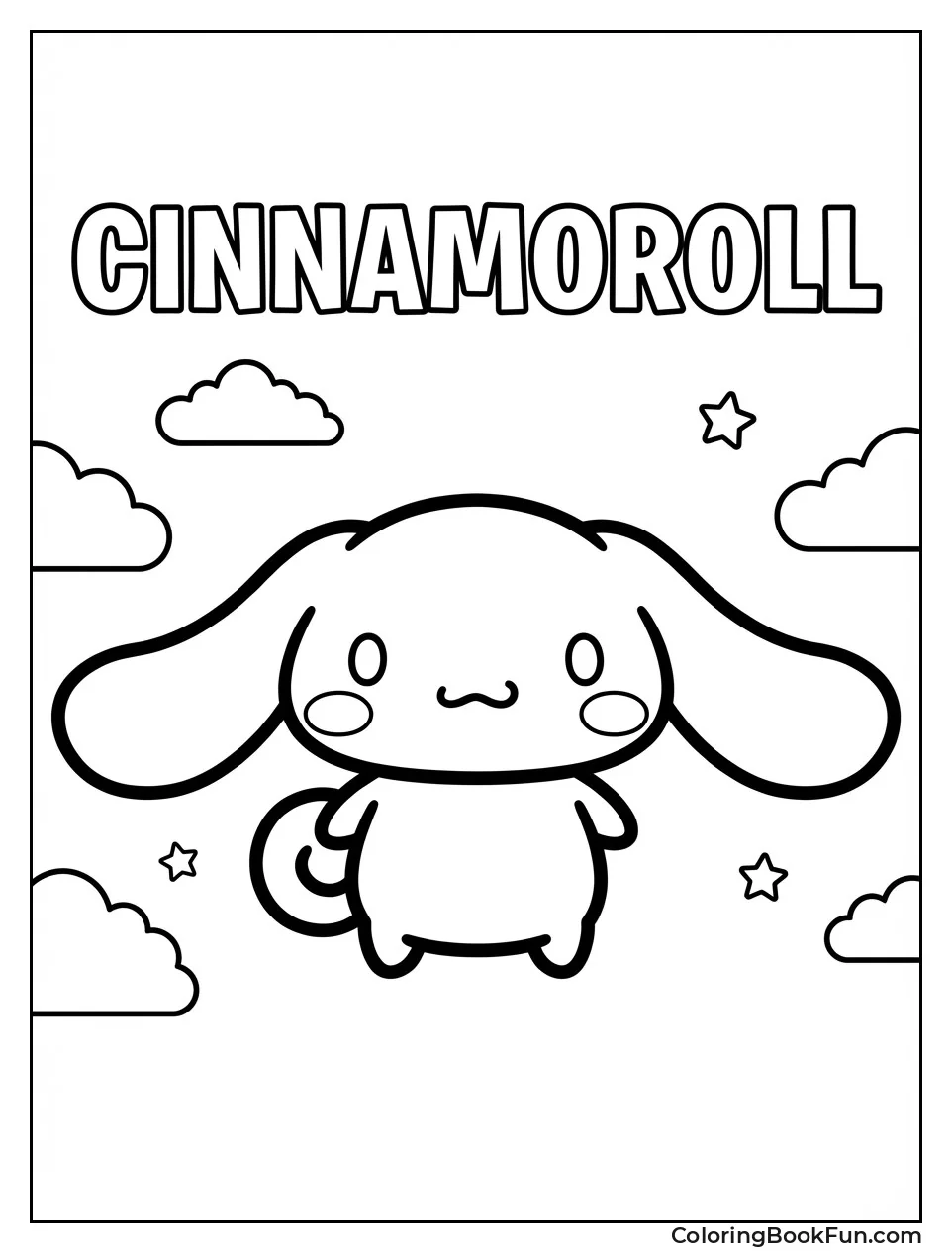 Smiling Cinnamoroll Portrait