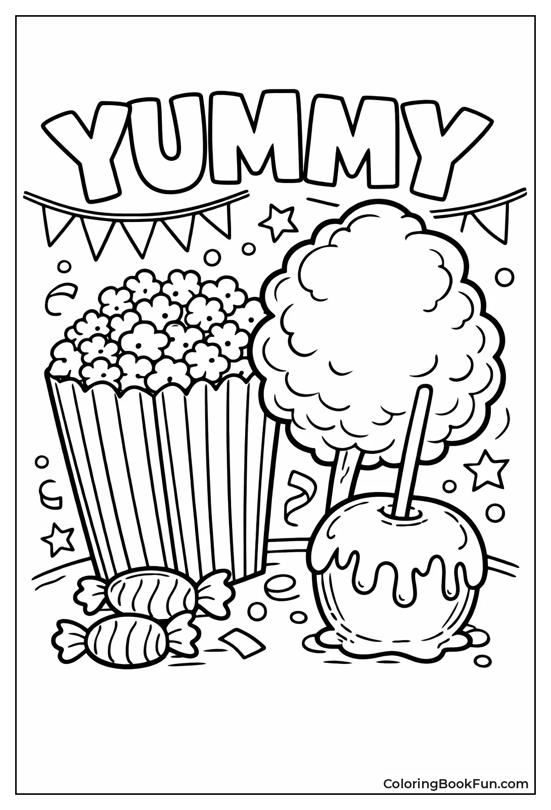 Circus Snacks like Popcorn