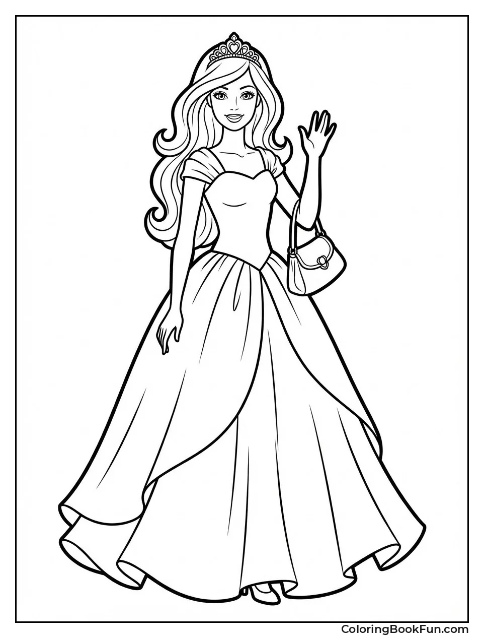 Classic Barbie Doll Pose