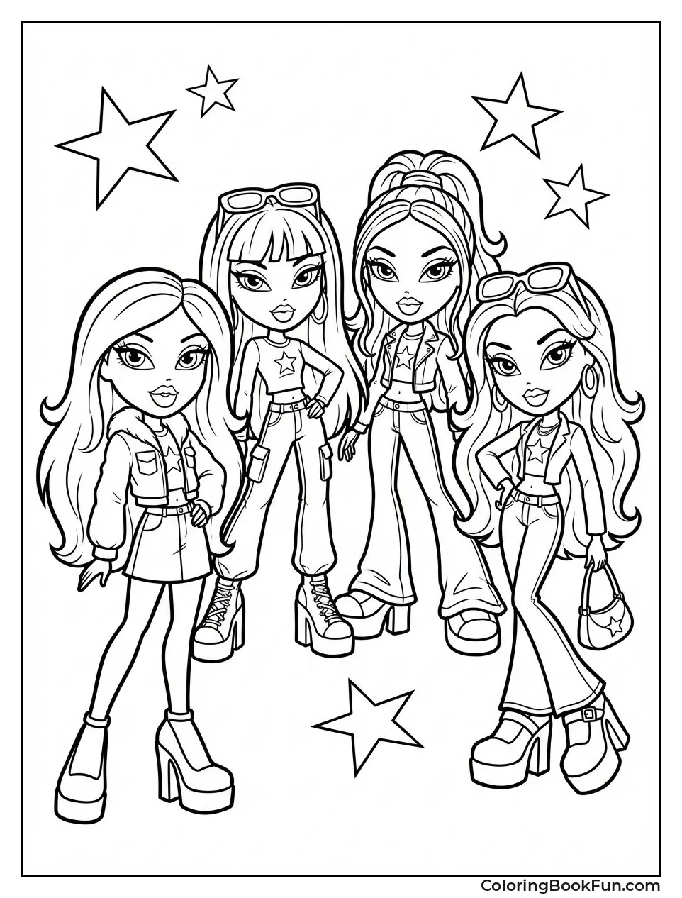 Classic Bratz Group Pose