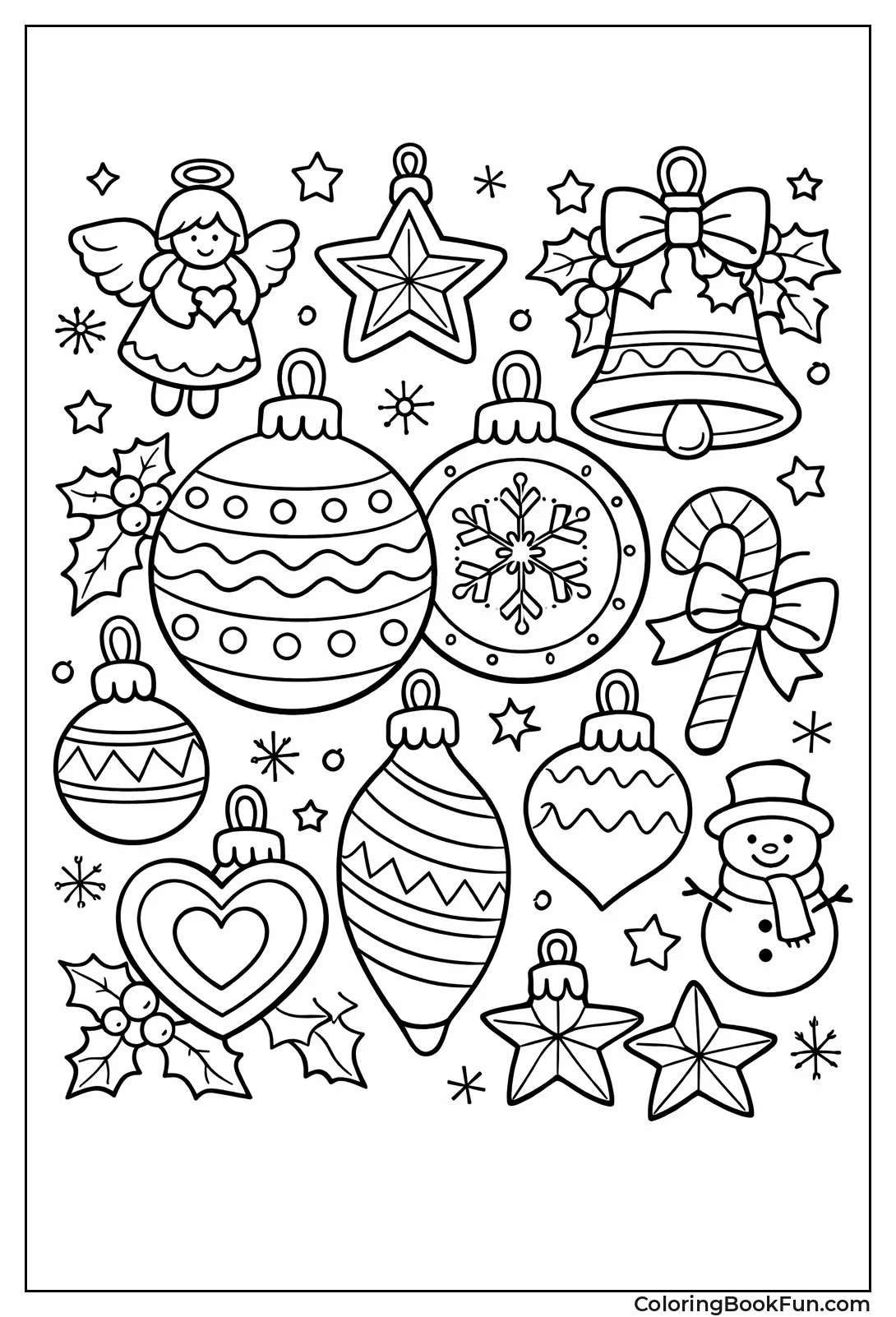 Traditional Balls Stars Bells