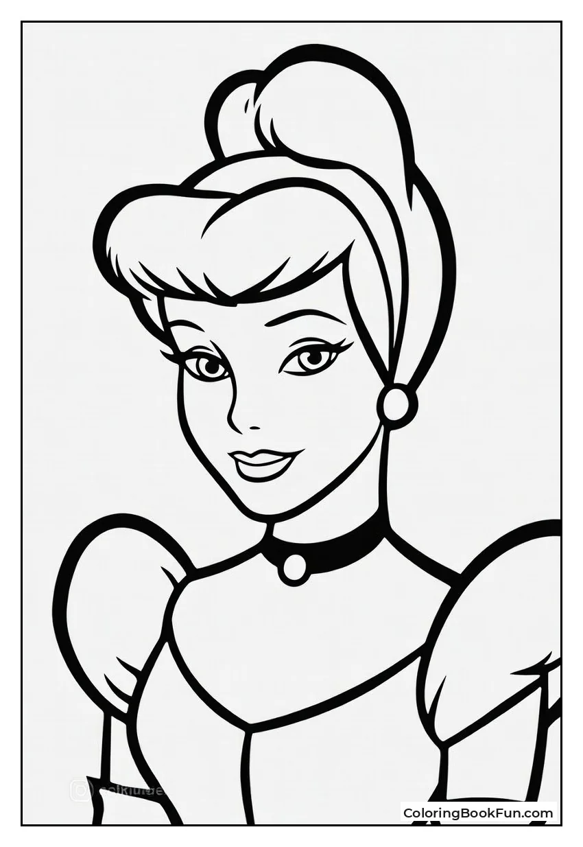 Classic Cinderella Smiles Gently