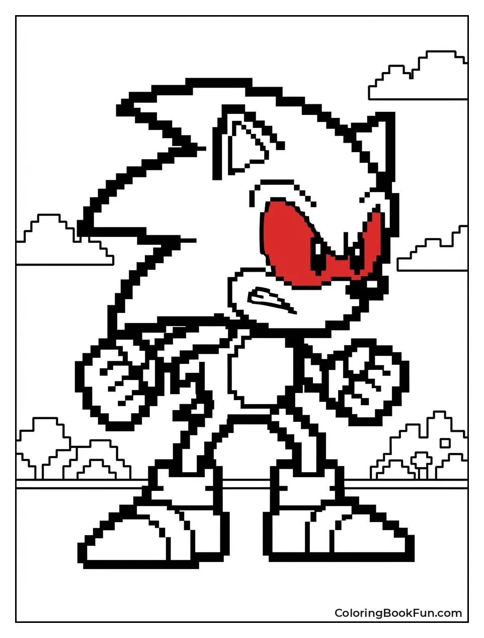 Pixel Classic Dark Sonic